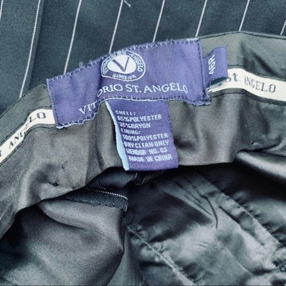 VITTORIO ST. ANGELO Designer Dress Pants 44 NWT - Picture 2 of 6